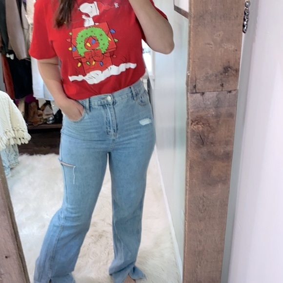 Heyson high rise distressed jeans size 11 - Picture 4 of 10